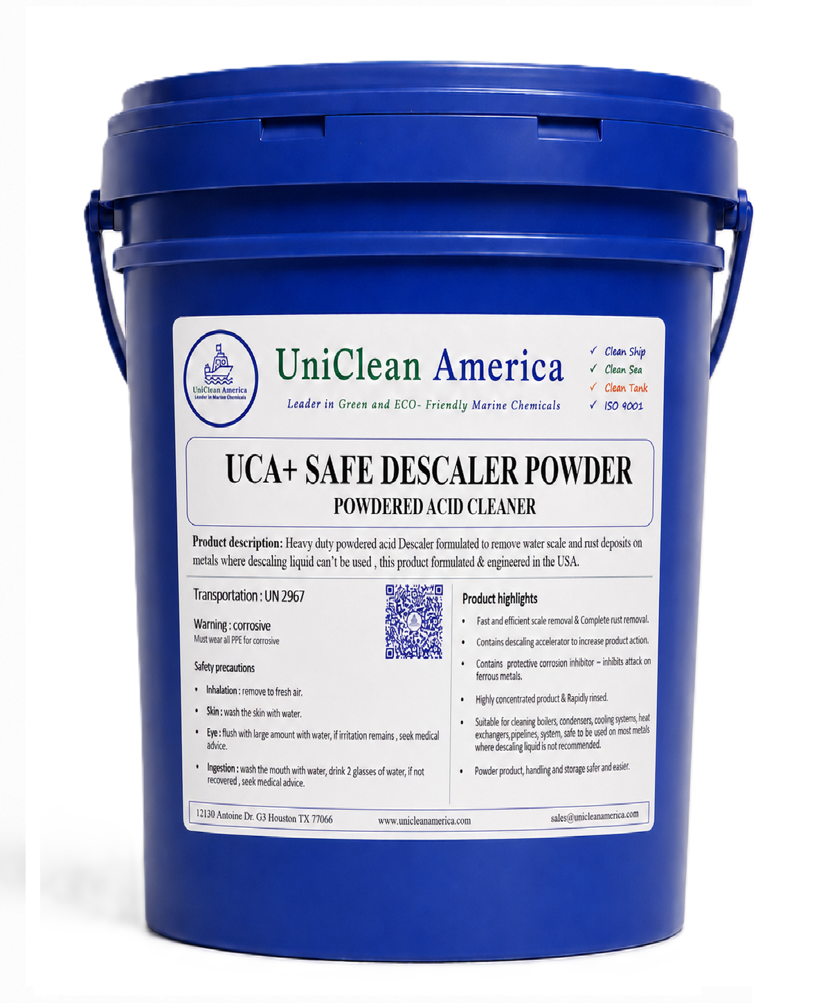 SAFE DESCALER POWDER