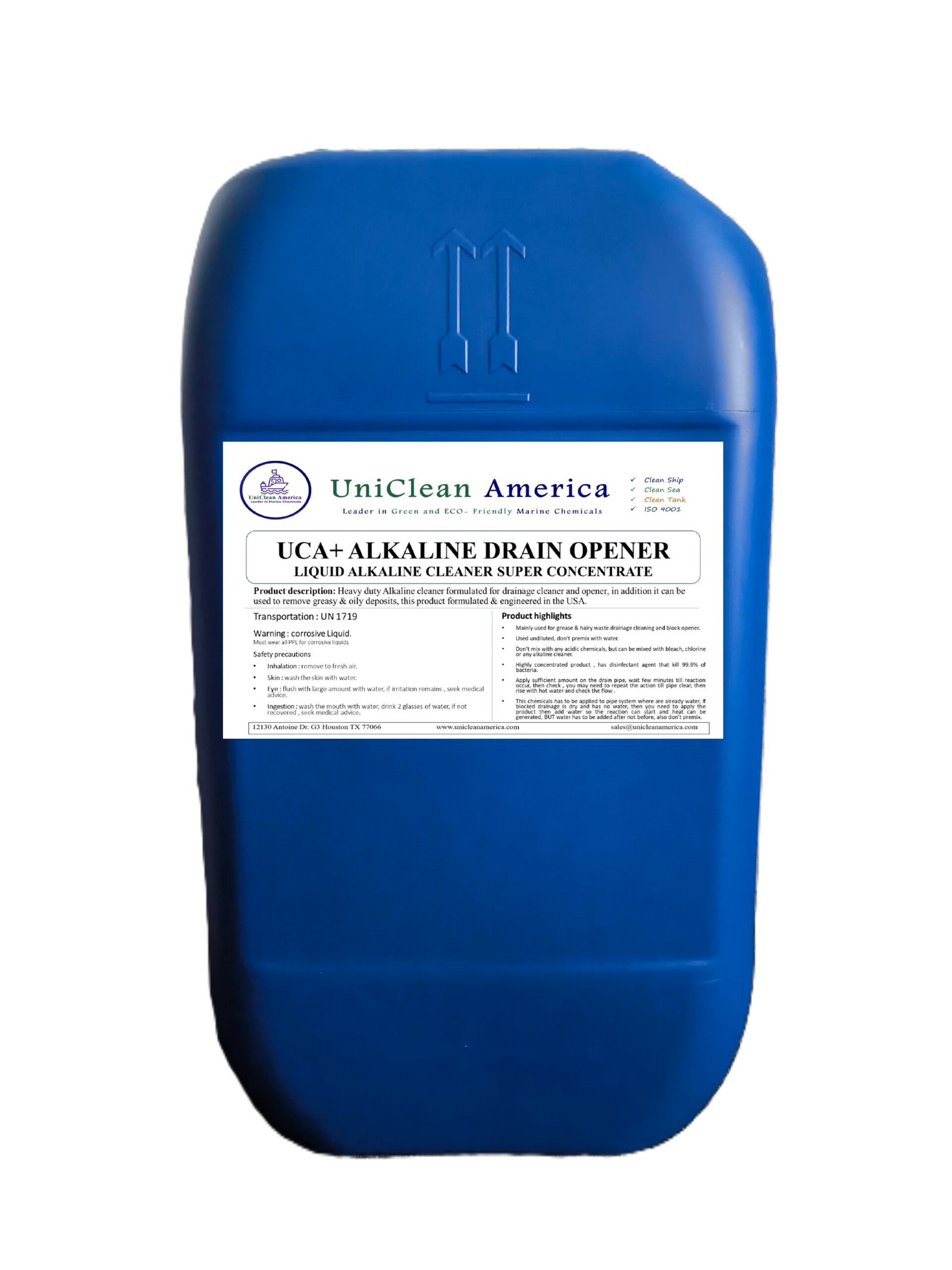 alkaline drain